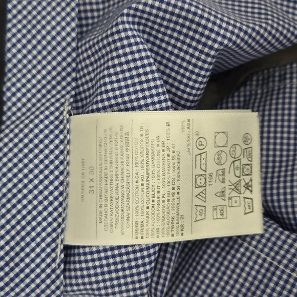 Banana Republic Mens Non Iron Slim Fit Dress Pants - Picture 6 of 6